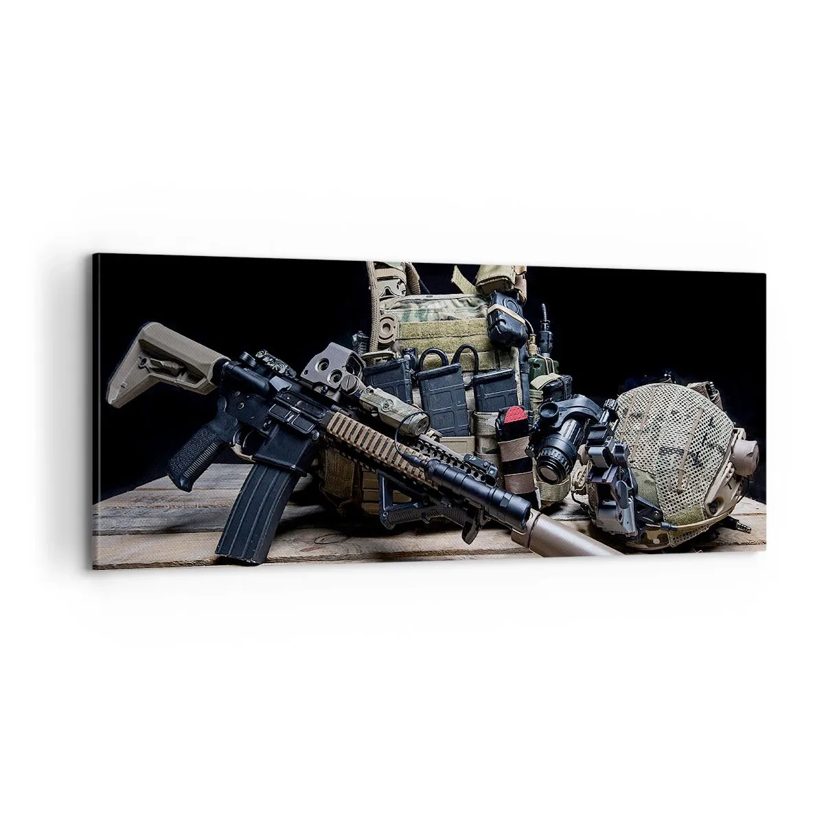 Schilderen op canvas - Rust uit! - 100x40 cm