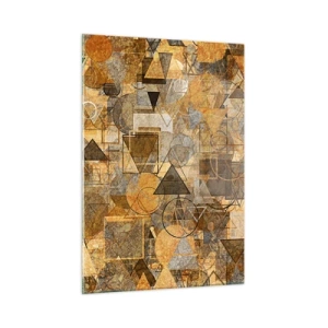 Schilderen op glas - De wereld in vorm - 50x70 cm