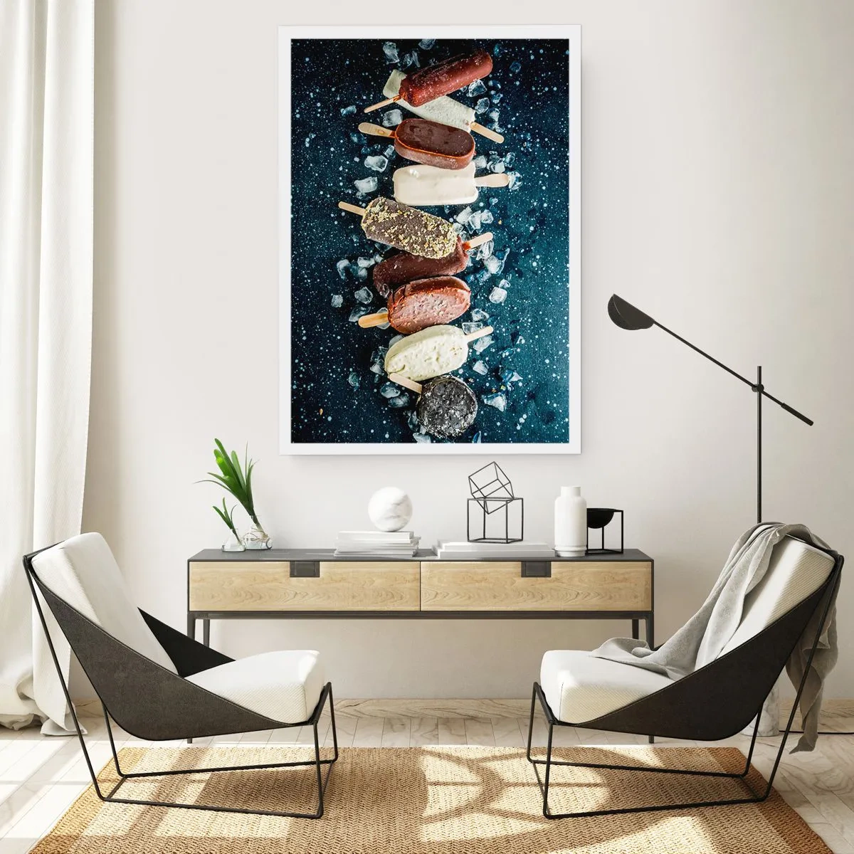 Poster - De smaak van hete zomer - 50x70 cm