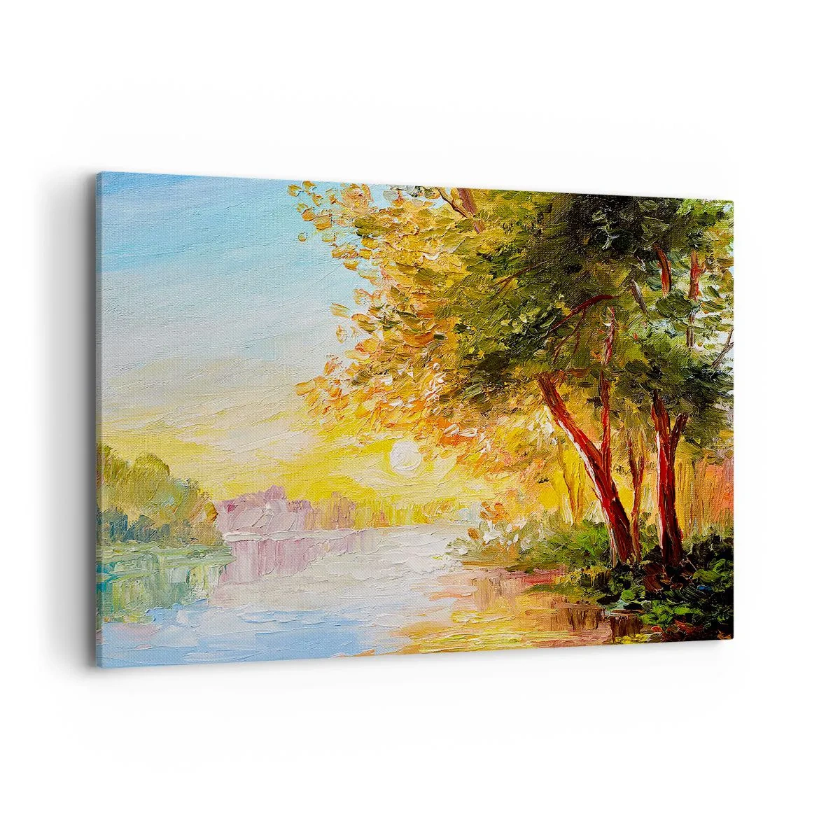 Schilderen op canvas - Et in Arcadia ego - 100x70 cm