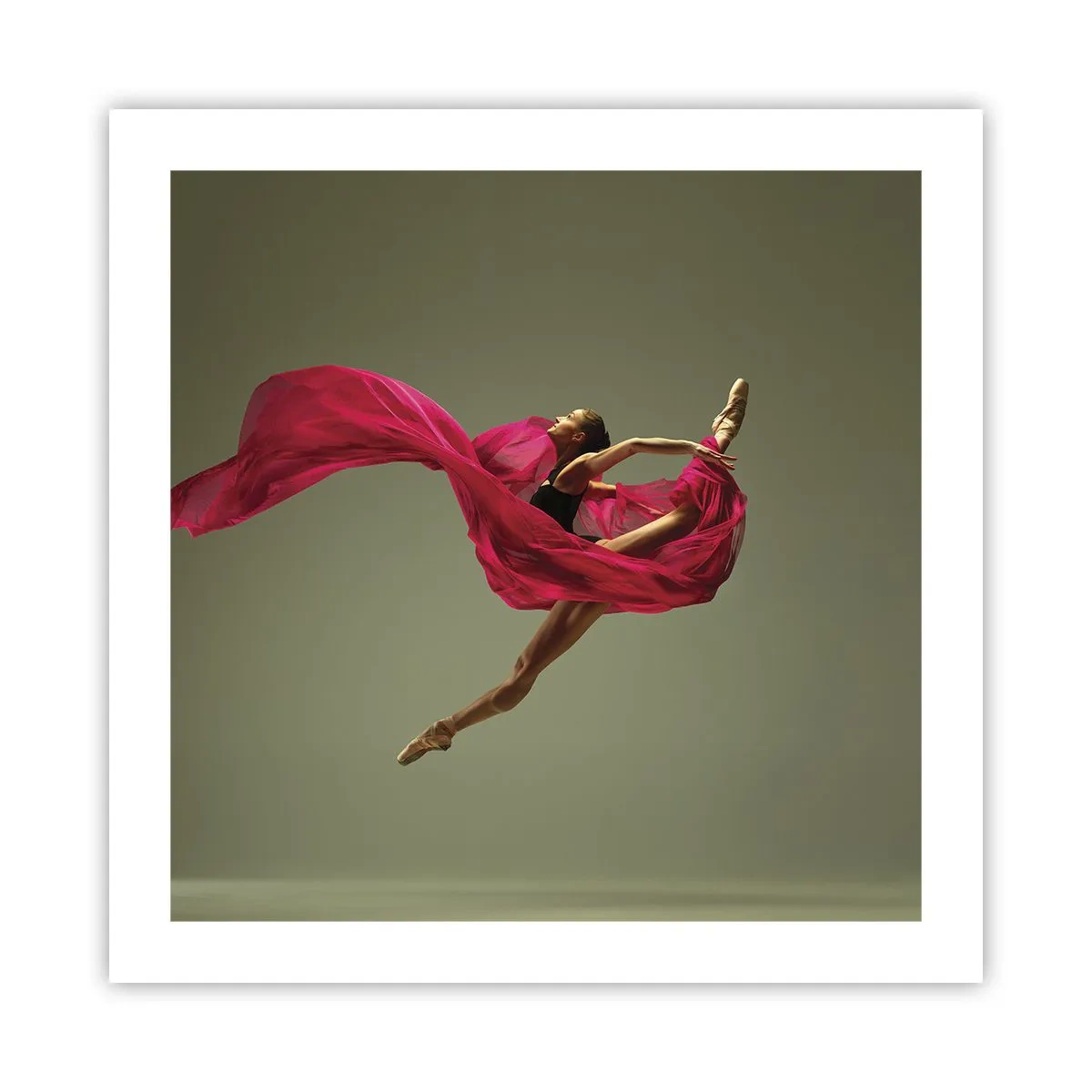 Poster - Dansende vlam - 50x50 cm