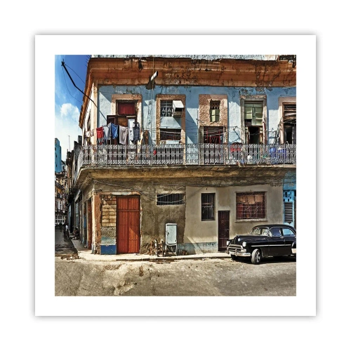 Poster - Havana-vibes - 50x50 cm
