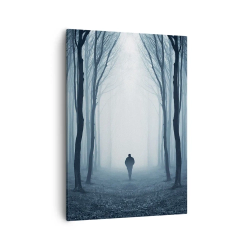 Schilderen op canvas - En alles is eenvoudig en duidelijk - 50x70 cm