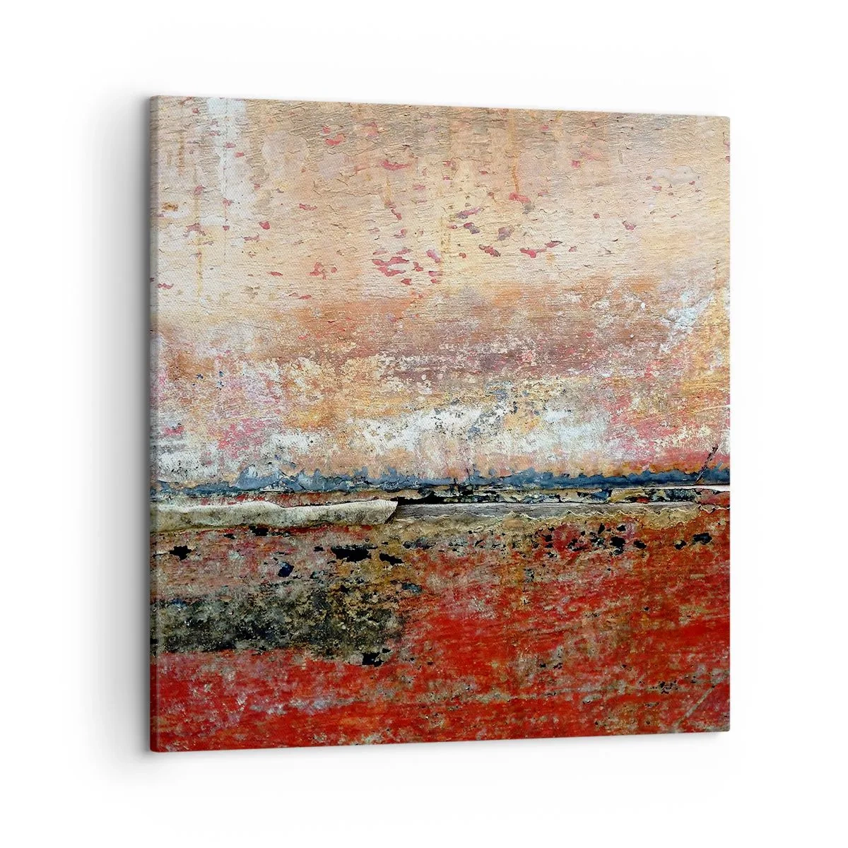 Schilderen op canvas - Wellicht is het de zee - 50x50 cm