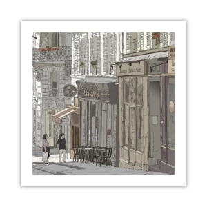 Poster - Stadsvreugde - 50x50 cm