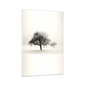 Schilderen op glas - Winterslaap - 70x100 cm