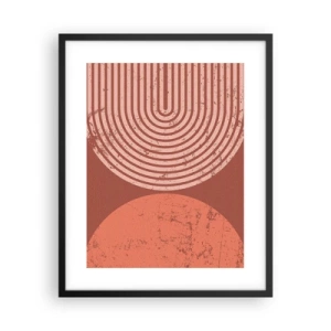 Poster in een zwarte lijst - Een nauwe band - 40x50 cm