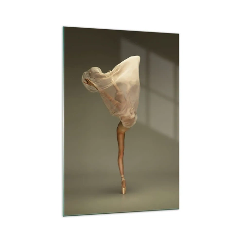 Schilderen op glas - Het zal snel omhoog vliegen - 70x100 cm