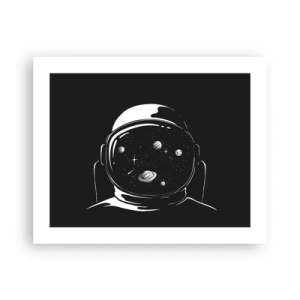 Poster - Mooi uitzicht - 50x40 cm