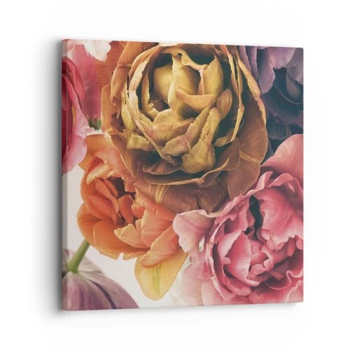 Schilderen op canvas - Een viering van het leven - 30x30 cm