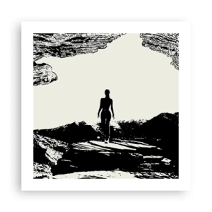 Poster - Een nieuwe kijk - 50x50 cm