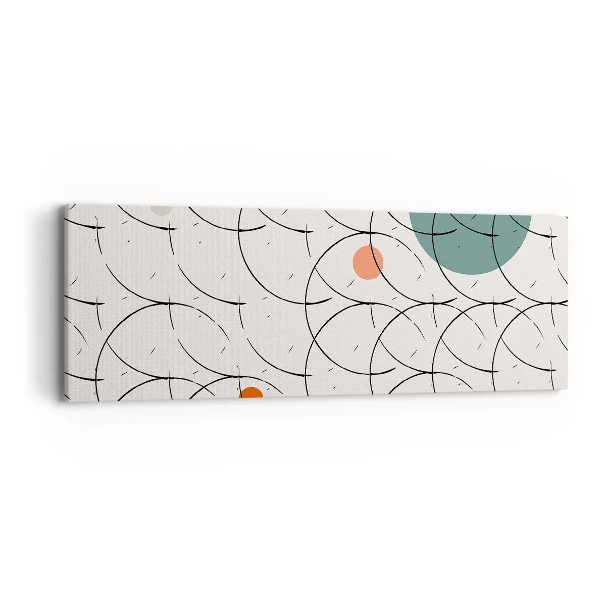 Schilderen op canvas - In de pop-art-sfeer - 90x30 cm