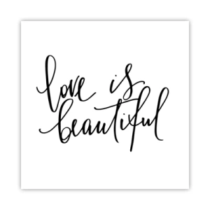 Poster - Lees en herhaal - 50x50 cm