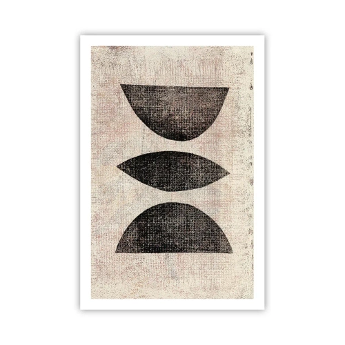 Poster - etnische abstractie - 61x91 cm