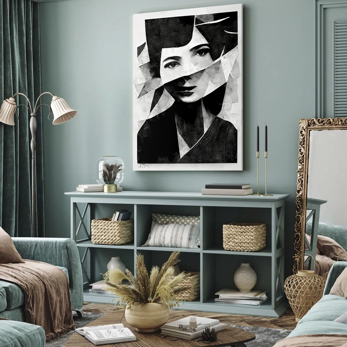 Schilderen op canvas - Echt wat je bent... - 45x80 cm