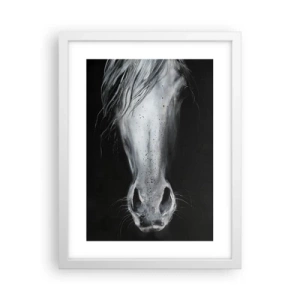 Poster in een witte lijst - Verleidelijke blik - 30x40 cm