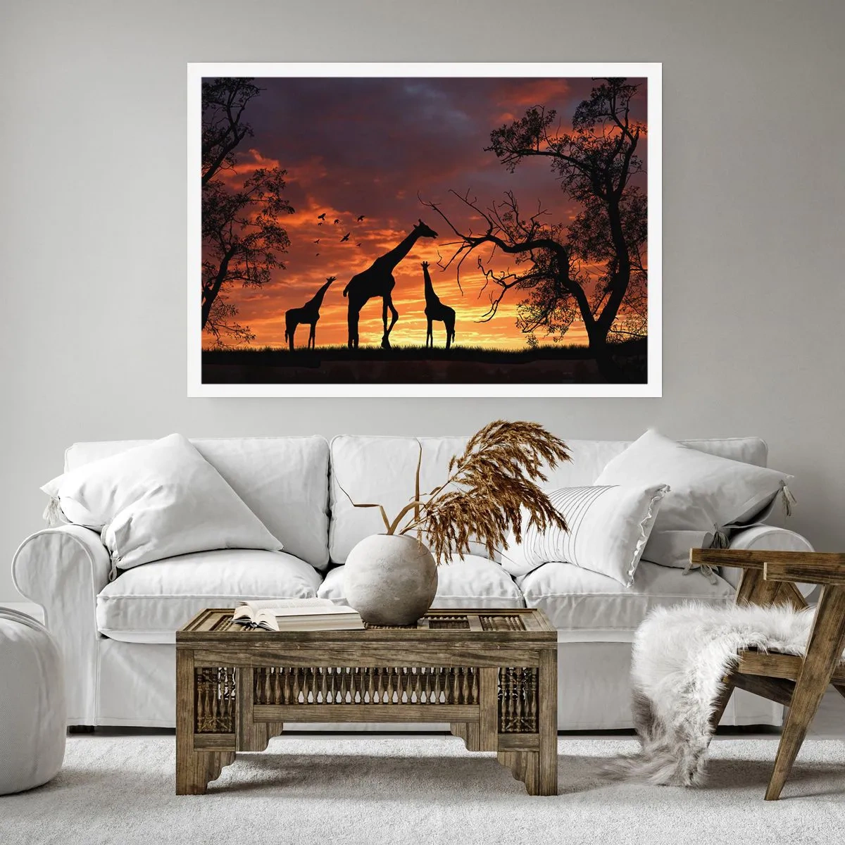 Poster - Een klein diner met je geliefden - 70x50 cm