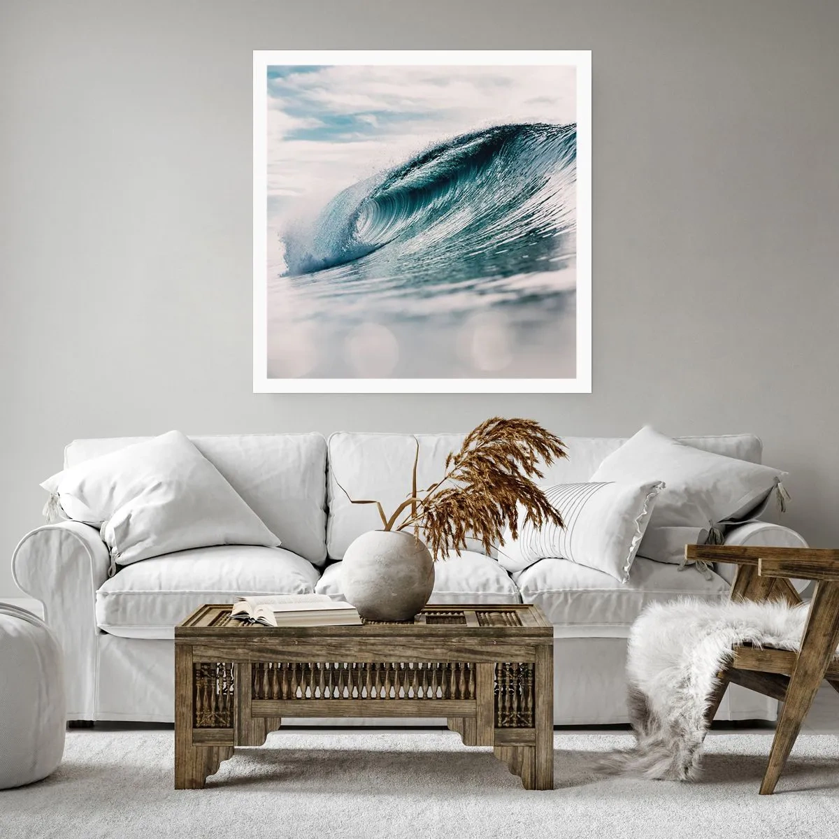 Poster - Waterpiek - 40x40 cm