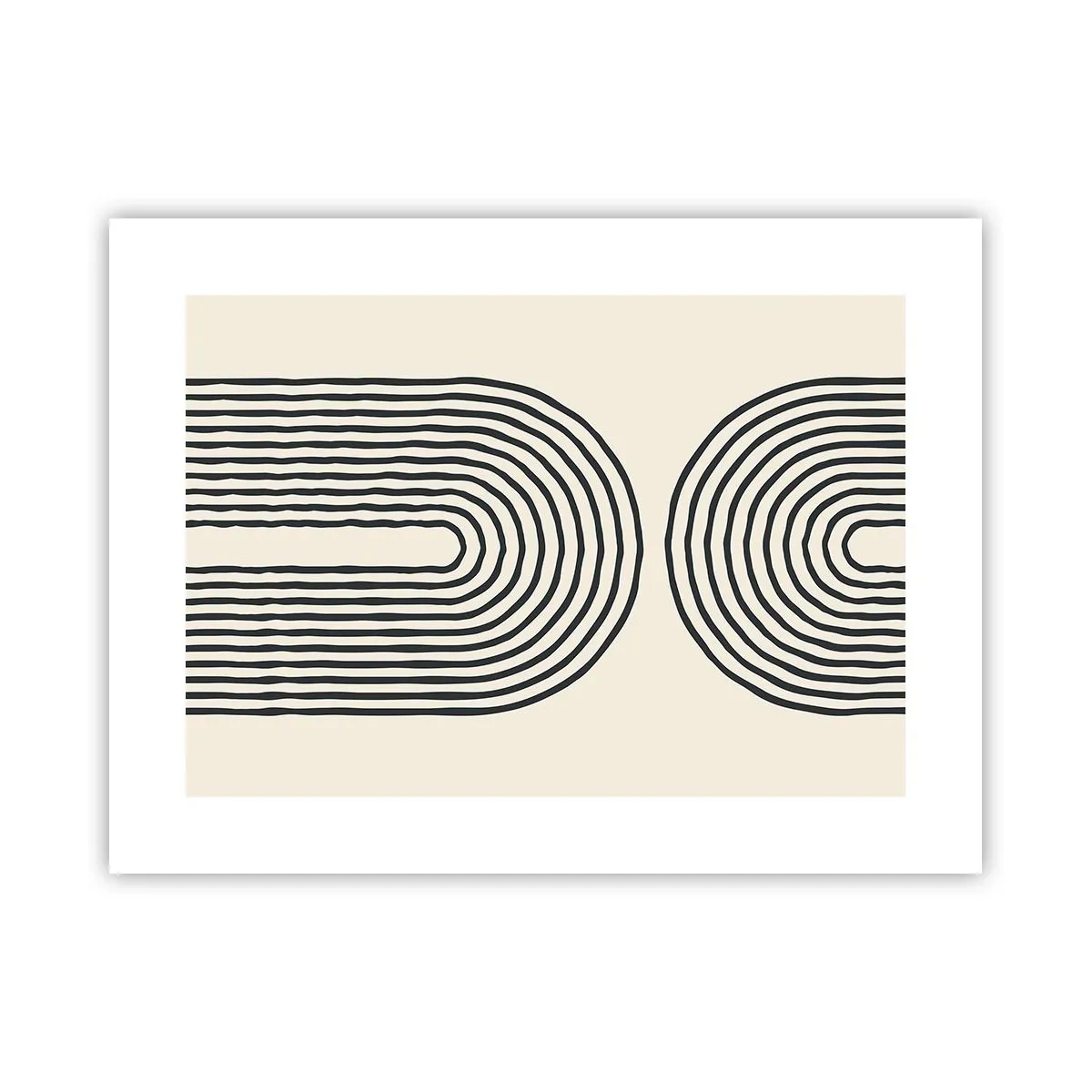 Poster - In een ogenblik ... - 40x30 cm