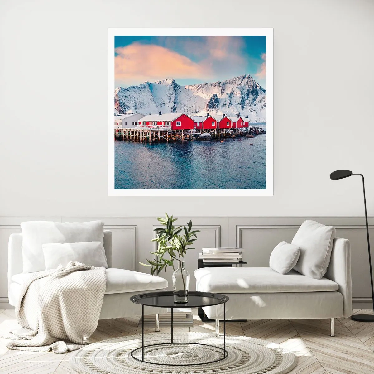 Poster - Noordelijke retraite - 60x60 cm