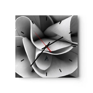 Wandklok - Klok - Het gebeurt in de ruimte - 30x30 cm