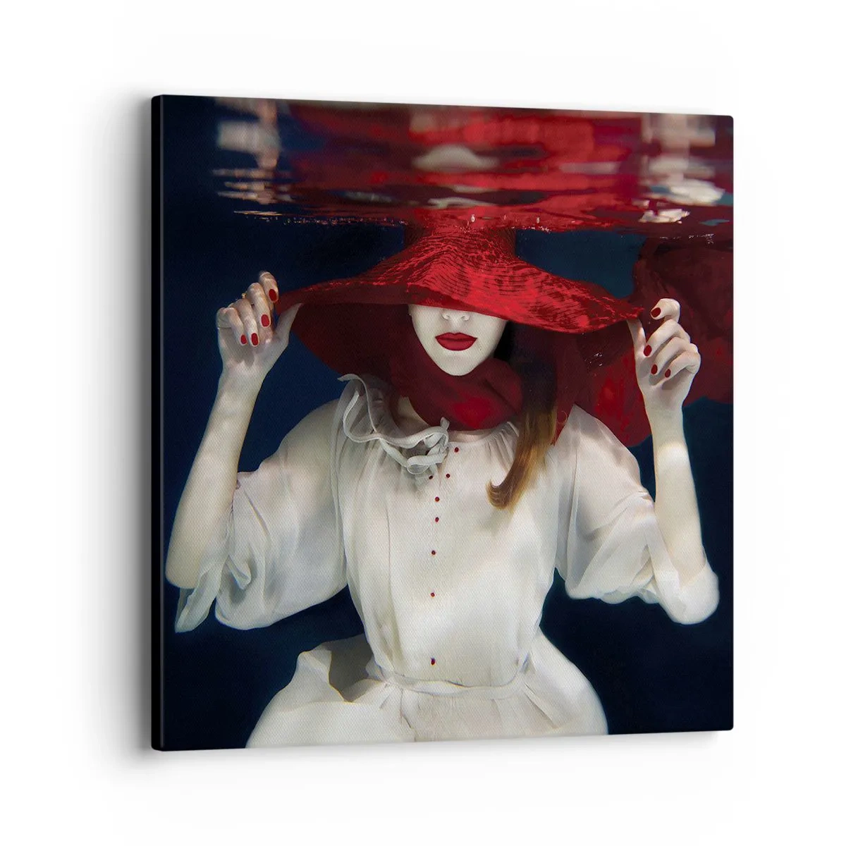 Schilderen op canvas - Hatelijke godin in de Slavische mythologie - 40x40 cm