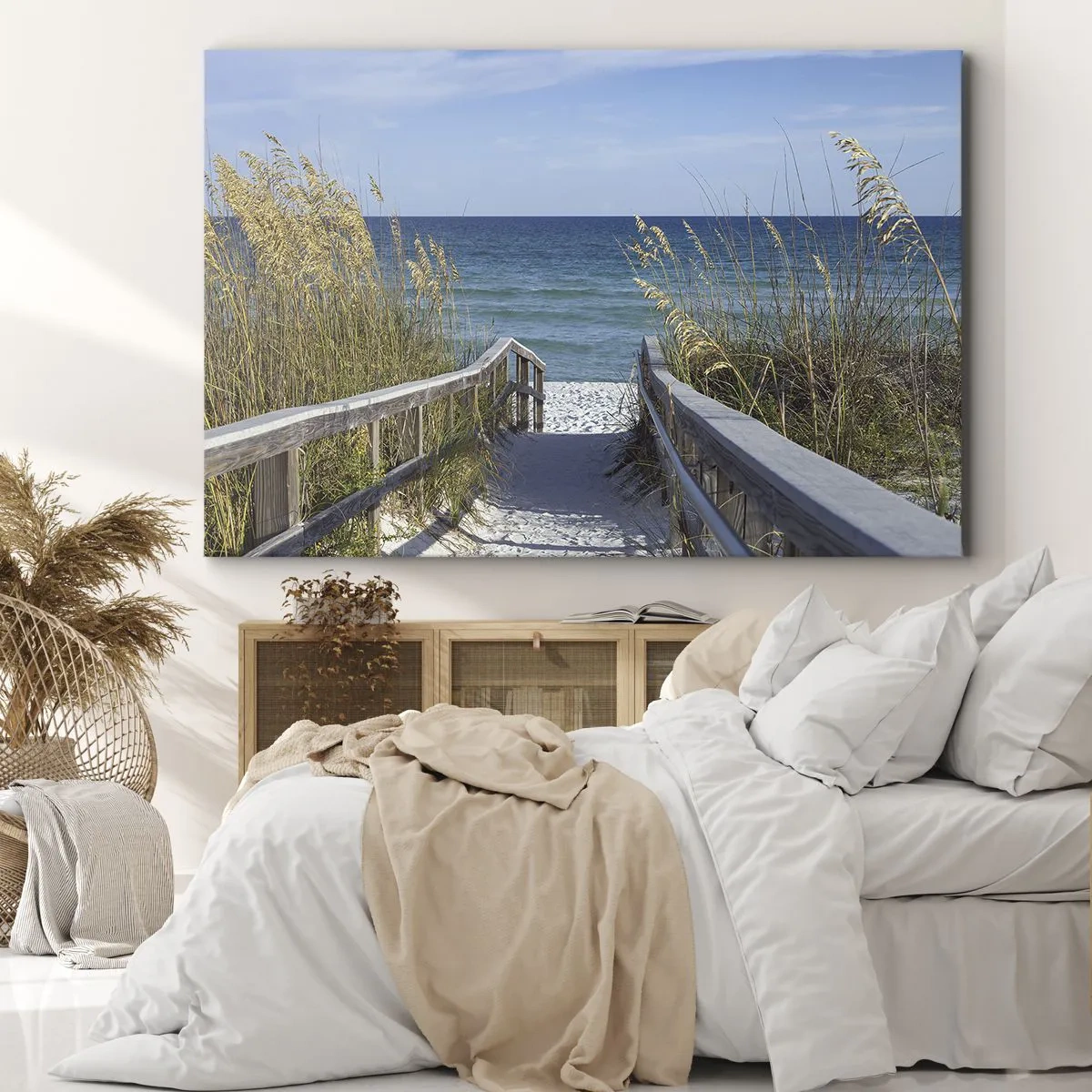 Schilderen op canvas - In de zon, in de wind - 120x80 cm