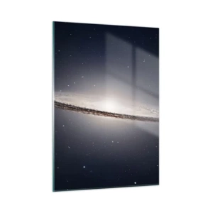 Schilderen op glas - Lang geleden, in een sterrenstelsel ver, ver weg... - 50x70 cm