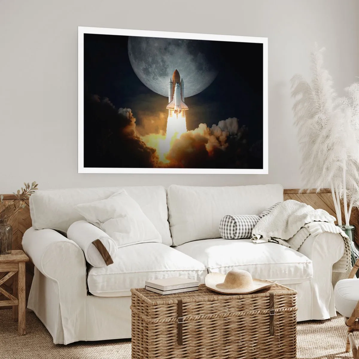 Poster - Het begin van een onaards avontuur - 70x50 cm