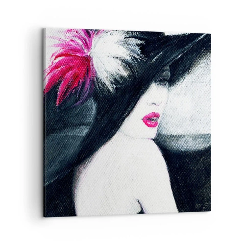 Schilderen op canvas - Altijd een geheim - 50x50 cm