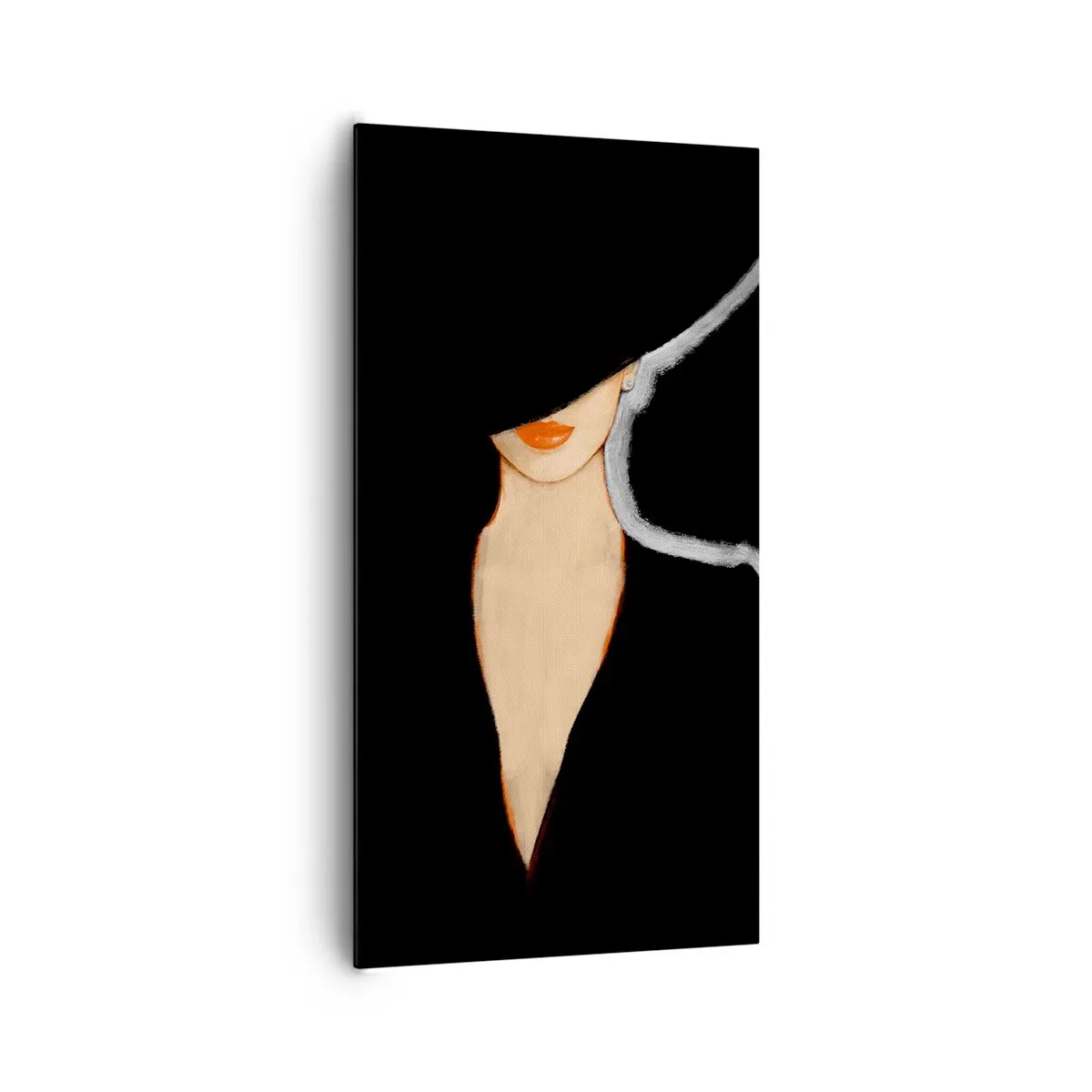 Schilderen op canvas - Elegantie en stijl - 65x120 cm