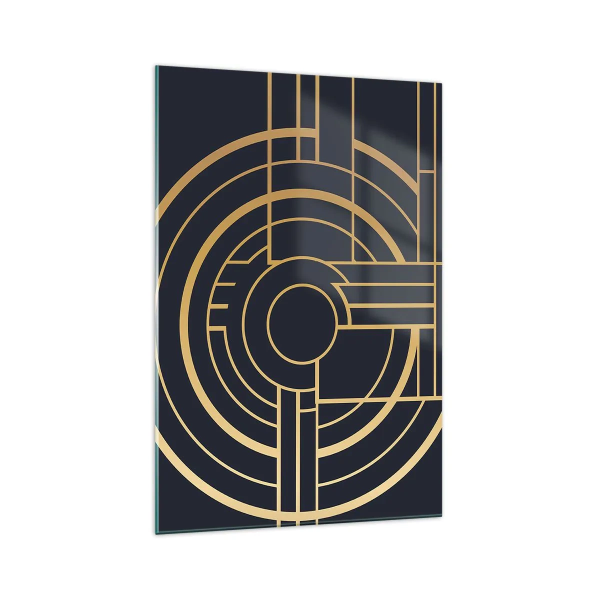 Schilderen op glas - Draaien van dingen - 70x100 cm