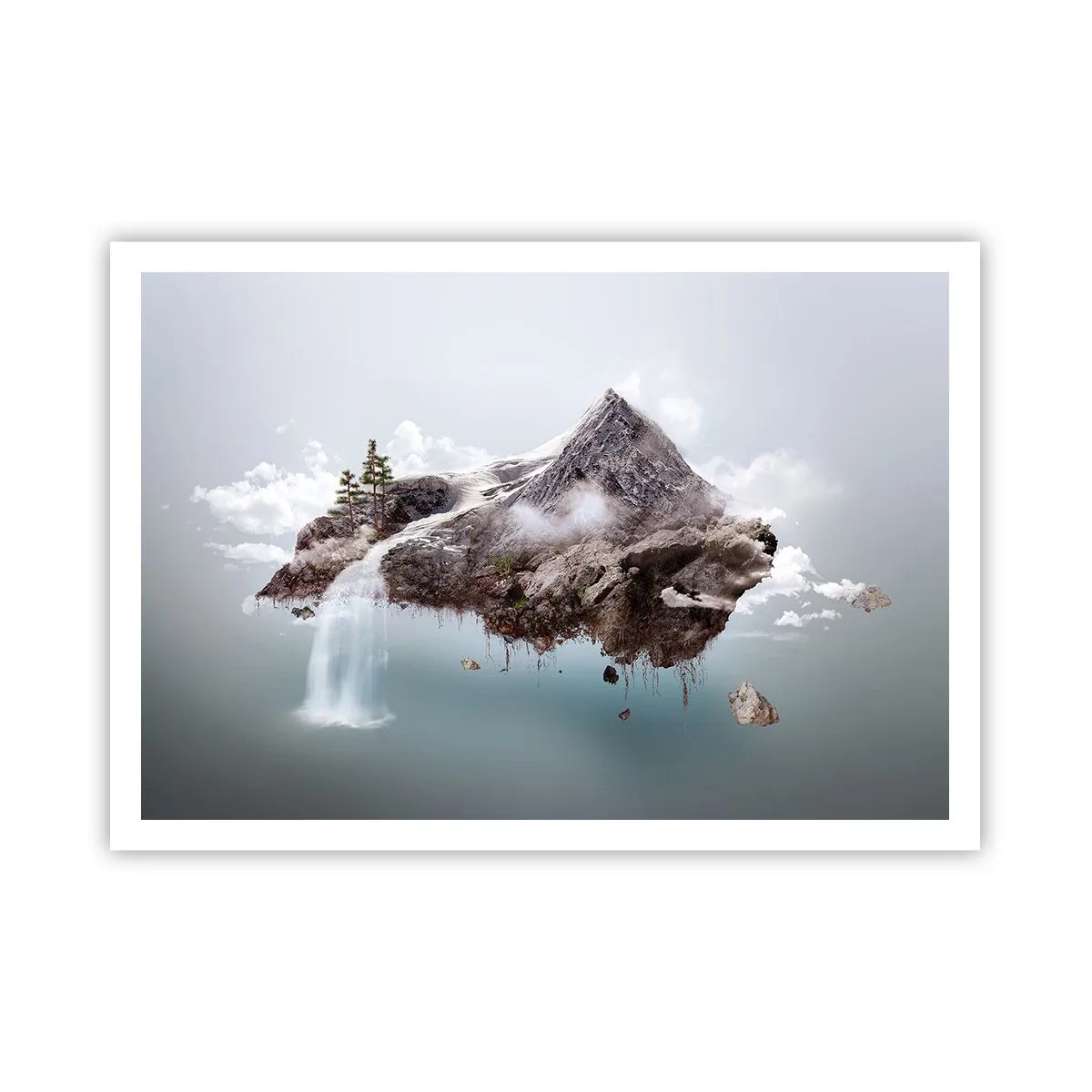 Poster - Gezien met het oog van een surrealist - 100x70 cm