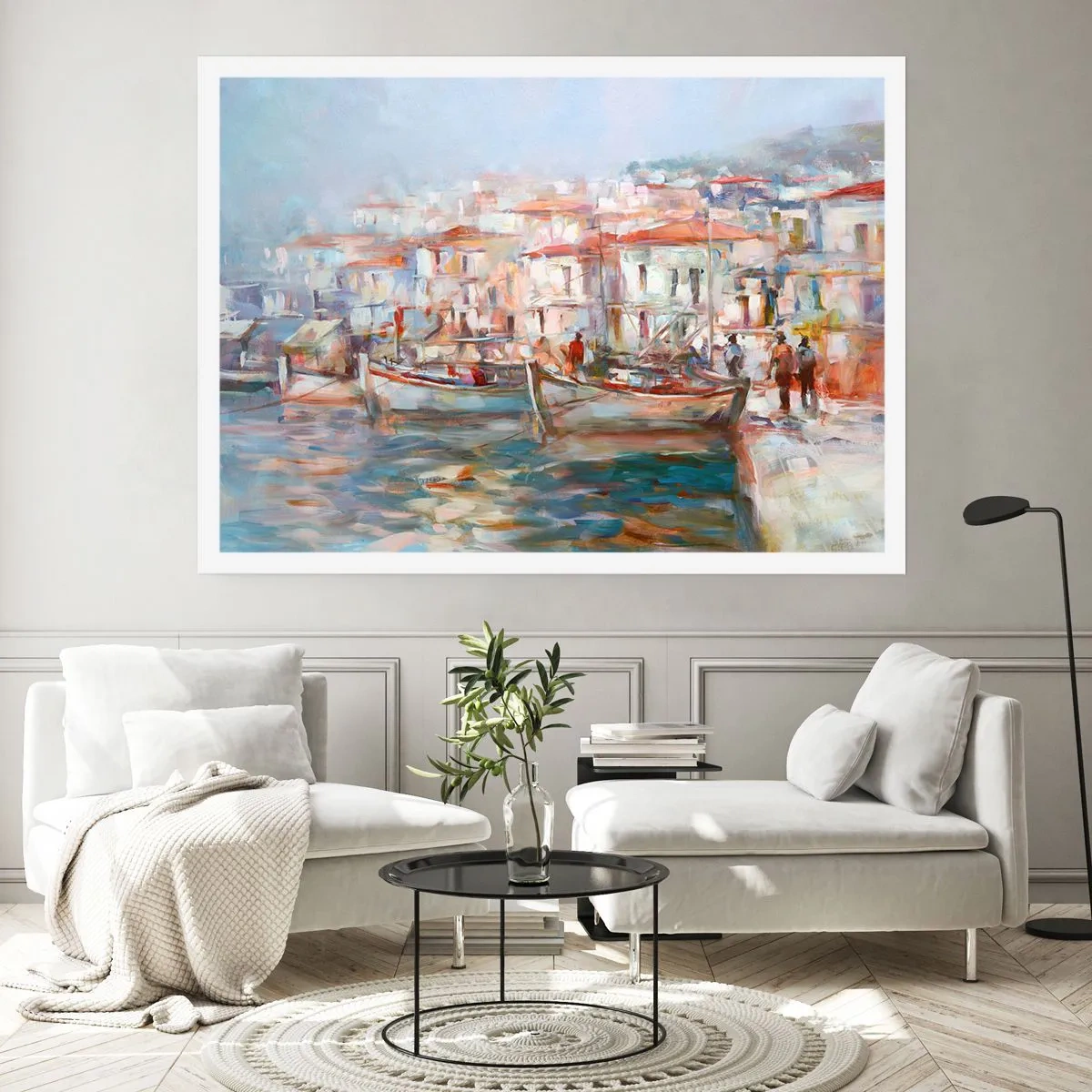 Poster - Pastel vakantie - 50x40 cm