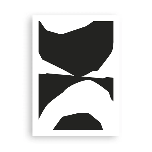 Poster - Positief – negatief - 50x70 cm