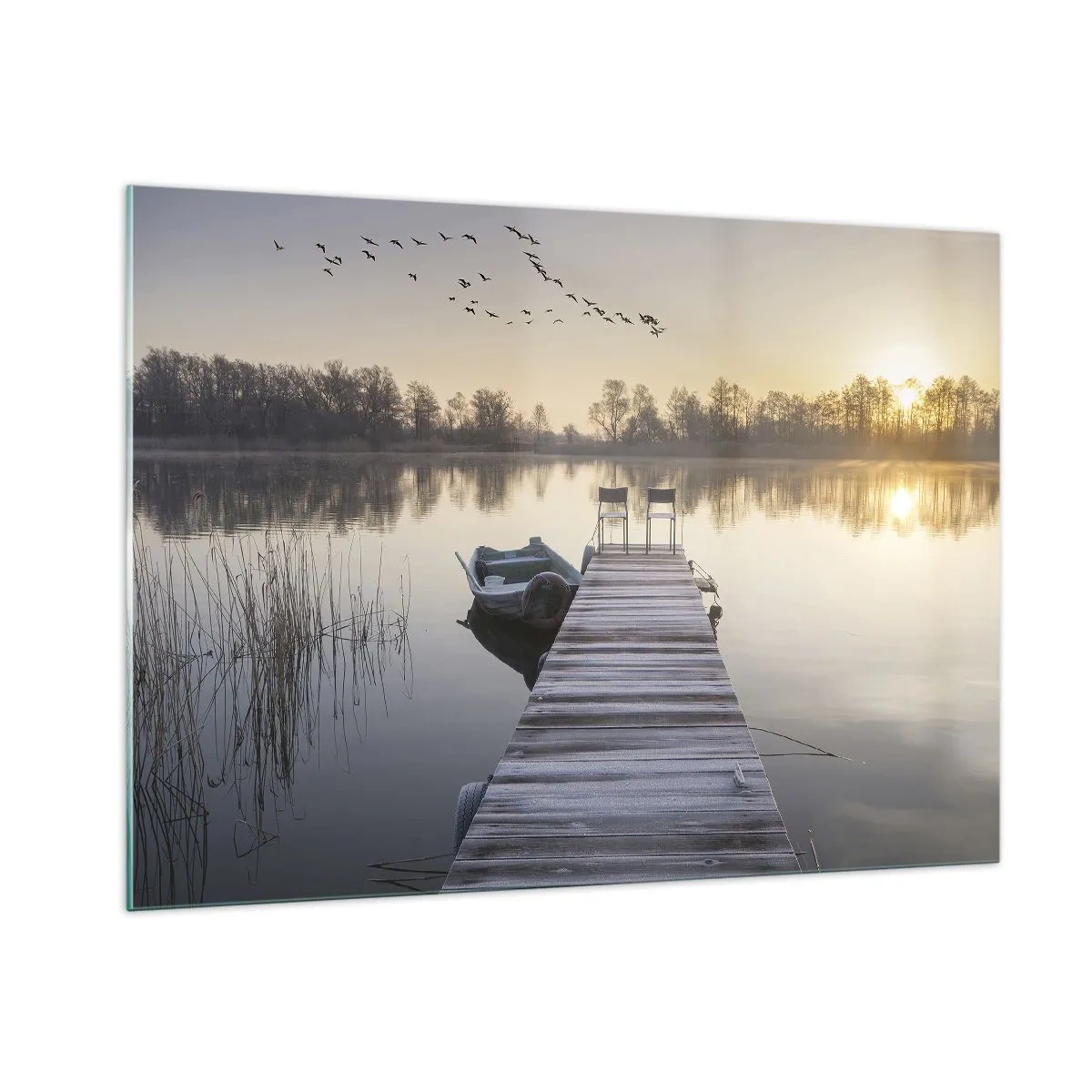 Schilderen op glas - Ik ben zo terug - 100x70 cm