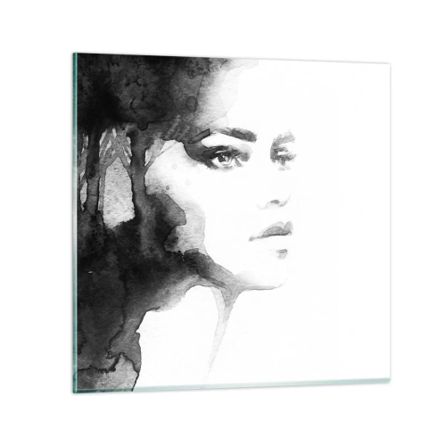 Schilderen op glas - Gemaakt van mysterie en mist - 40x40 cm