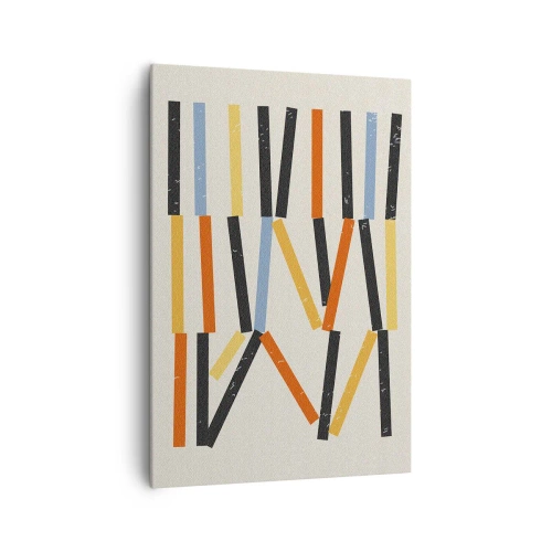 Schilderen op canvas - Compositie op goed niveau - 70x100 cm