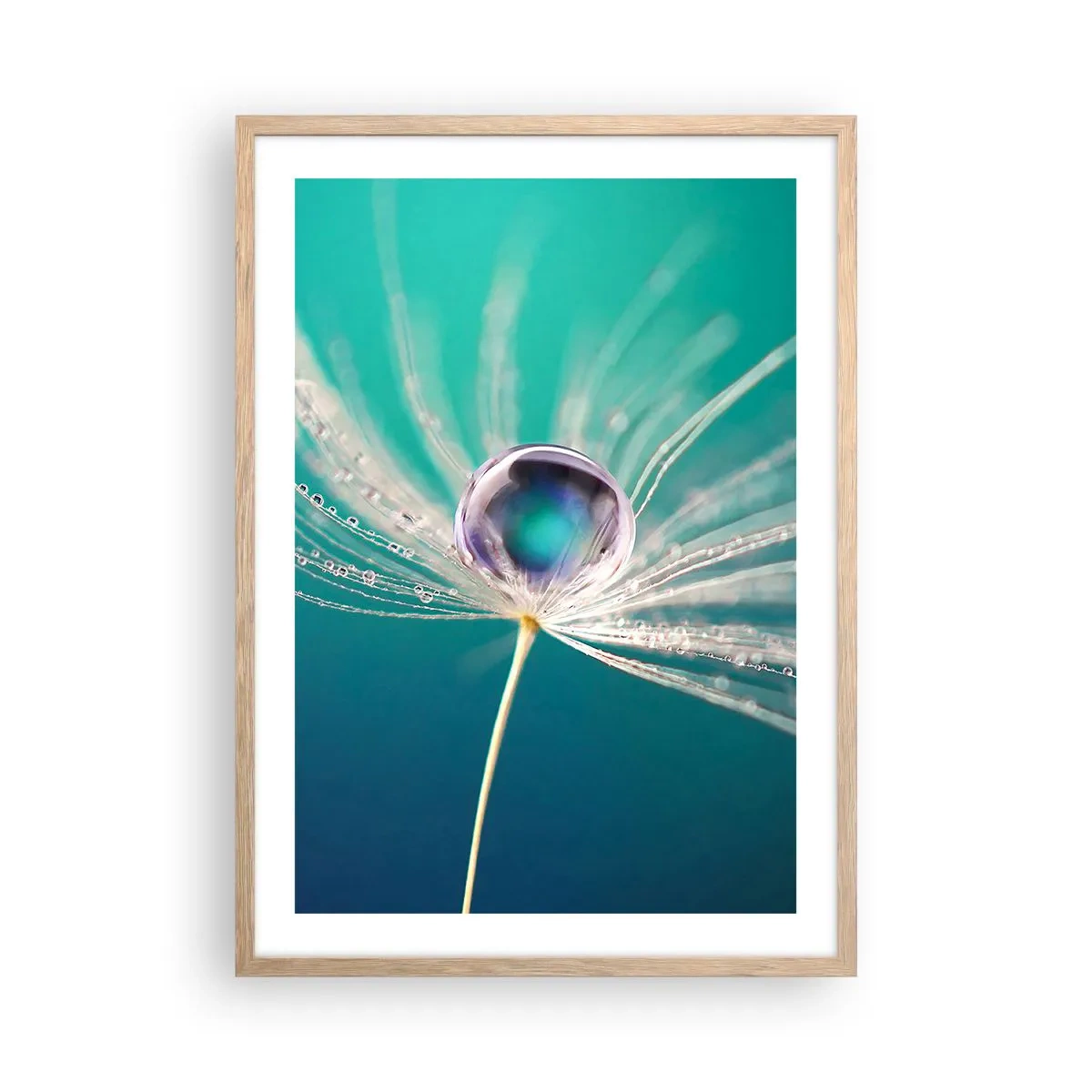 Een poster in een licht eiken lijst - Mystiek moment - 50x70 cm