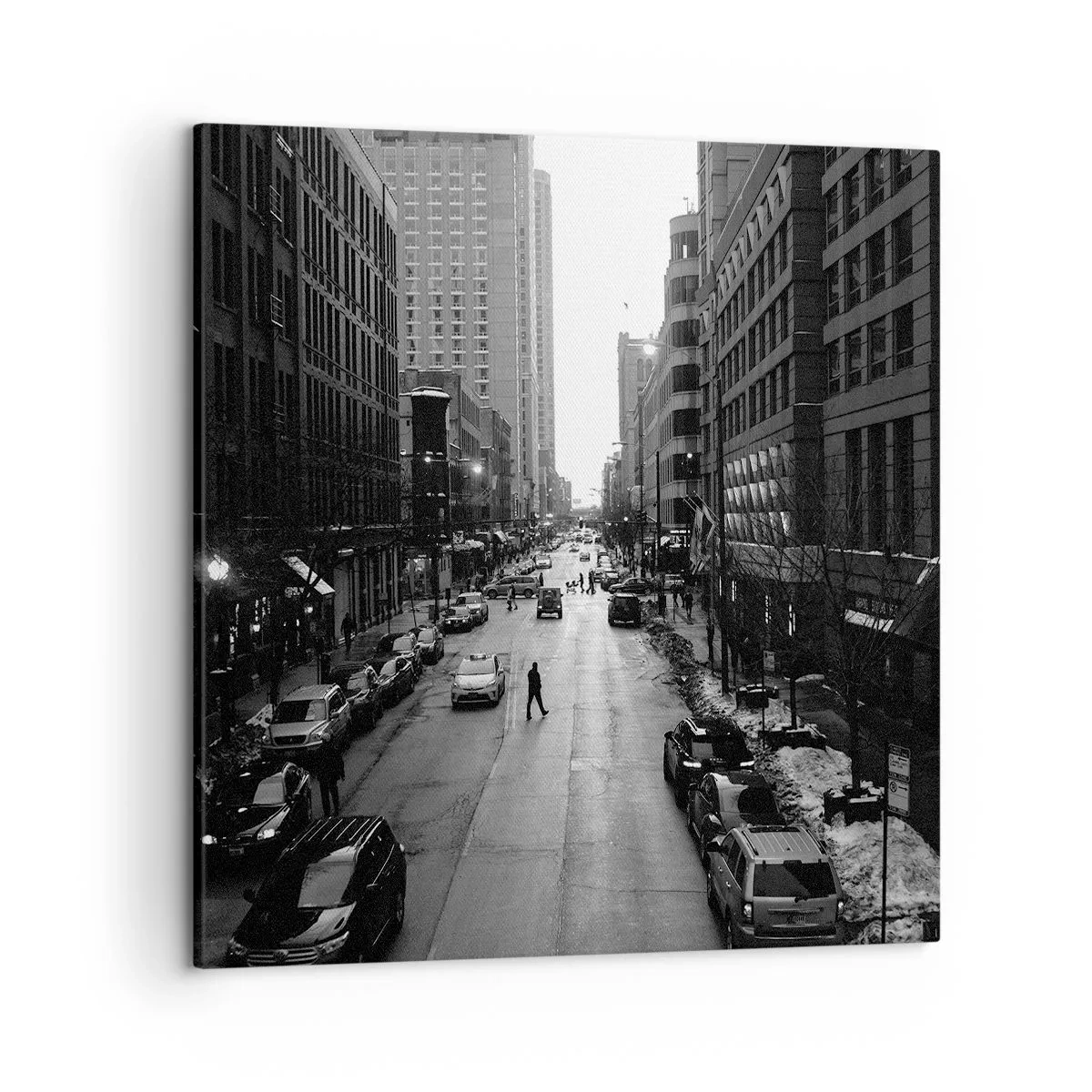 Schilderen op canvas - Een andere dag zoals elke andere dag - 50x50 cm