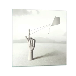 Schilderen op glas - Krachttest - 70x70 cm