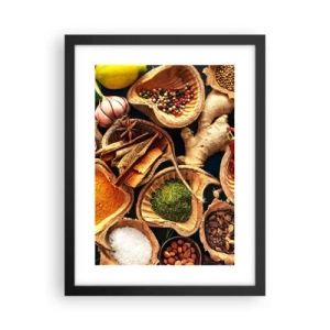 Poster in een zwarte lijst - Neem wat je wilt - 30x40 cm