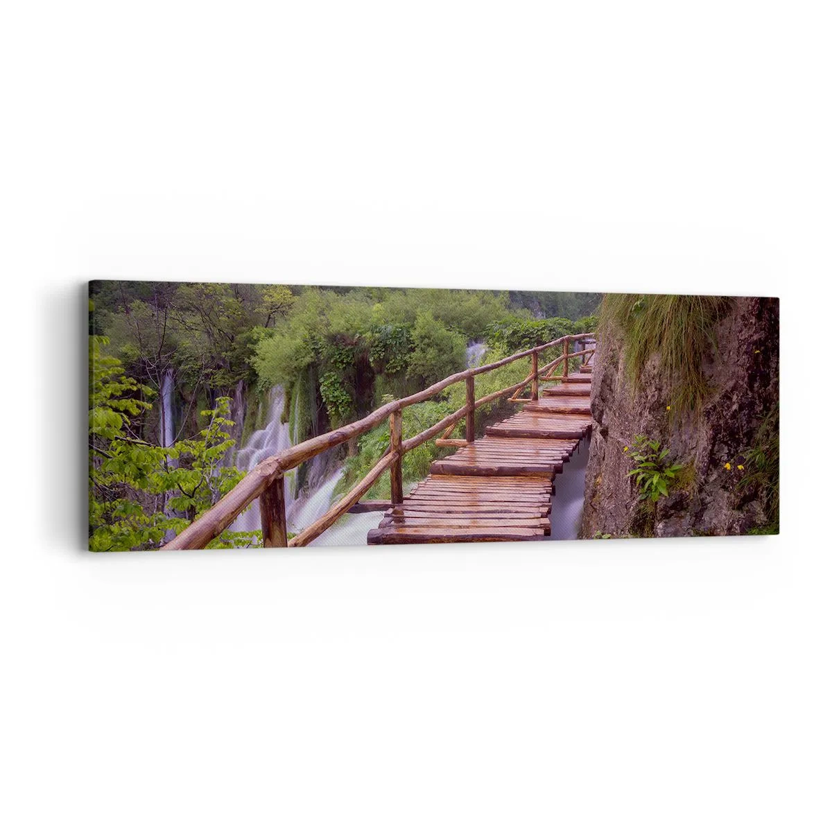 Schilderen op canvas - Ongelooflijke schoonheid - 90x30 cm