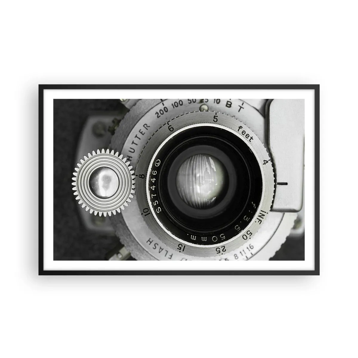 Poster in een zwarte lijst - Een verhaal over Hollywood - 91x61 cm