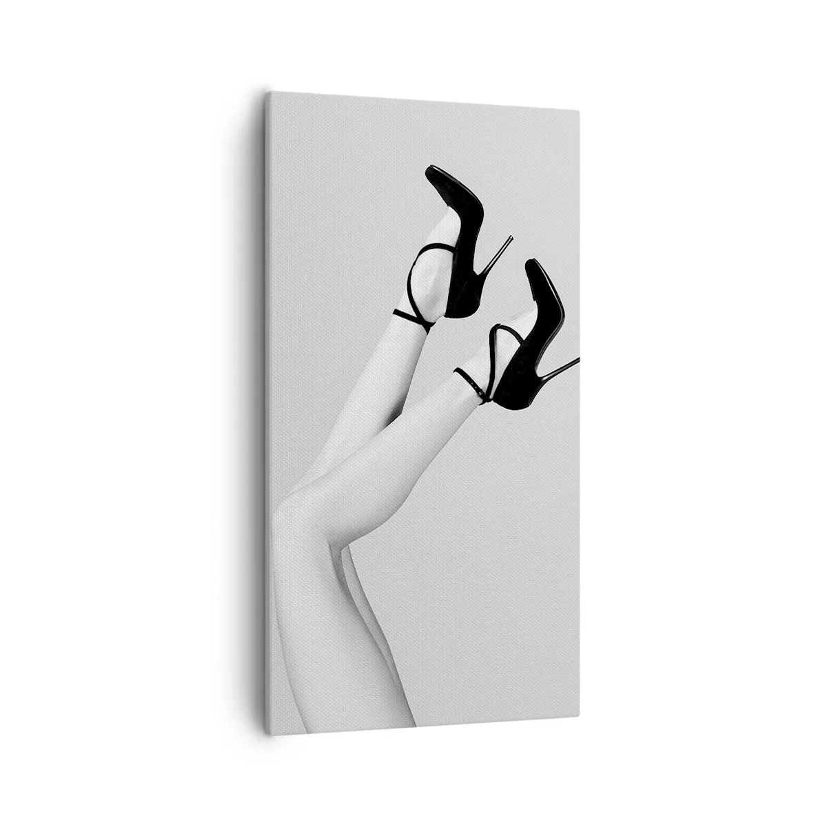 Schilderen op canvas - Op zijn kop - 55x100 cm