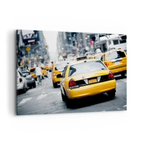 Schilderen op canvas - Alleen in deze stad - 120x80 cm