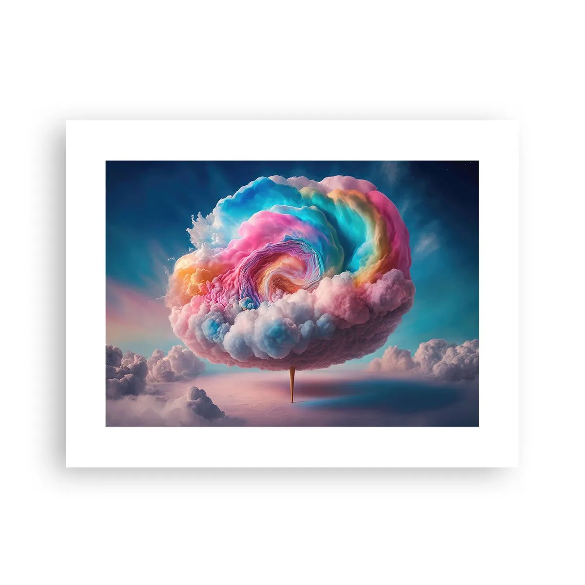 Poster - De droom van een pretpark - 40x30 cm