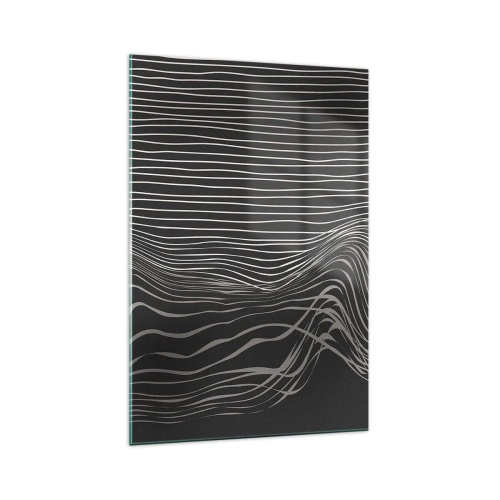 Schilderen op glas - Ritme en accent - 70x100 cm