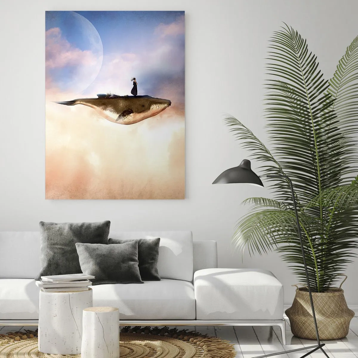 Schilderen op glas - Een echte reis - 80x120 cm