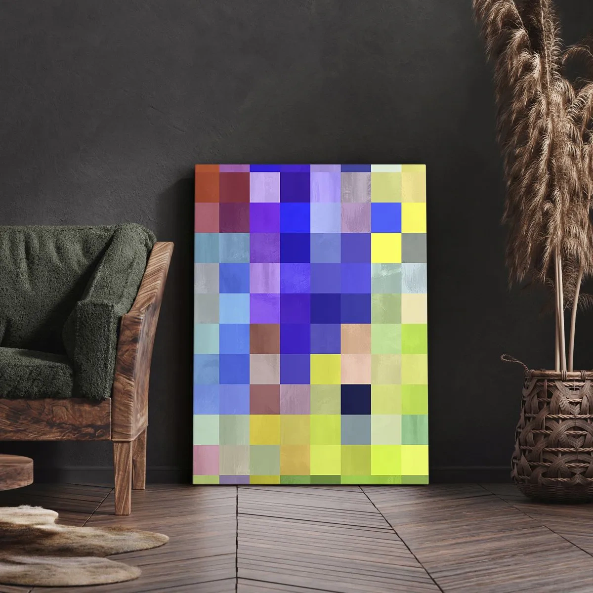 Schilderen op canvas - Alle anderen, allemaal gelijk - 45x80 cm